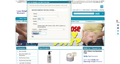 Desktop Screenshot of loseweightburnbellyfatstomach.com